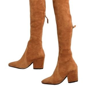 Marlo Tan OTK Suede Boots size 7!